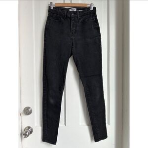 Levi's High Rise Women's Black Jeans